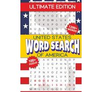 Word Search USA: Relaxing Word Search Puzzle Book for Adults, Seniors and Teens.