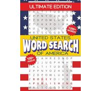 Word Search USA: Relaxing Word Search Puzzle Book for Adults, Seniors and Teens.
