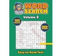 Word Search Volume Three: Professor Rocko Puzzle Books - 100 Fun and Challenging Puzzles for Adults