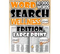 Word Search Wellness Edition - 10,000 Words for a Healthier Mind