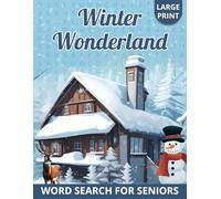 Word Search Winter Wonderland For Seniors
