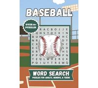 Word Search with Easy-to-Read Print about Baseball, Famous Players, Stadiums, and Game-Day Excitement | 6x9 Inches, 110 Pages | 50+ Puzzles....Relax, Unwind, and Enjoy America’s Favorite Pastime
