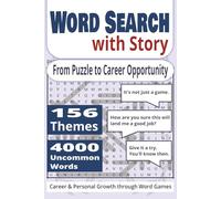 Word Search with Story - From Puzzle to Career Opportunity: Career & Personal Growth through Word Games, Self-Help or Development (Career), Motivational & Inspirational, Activity Books (Adult)