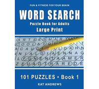 Word Search Word Search Puzzle Book for Adults (Tascabile)