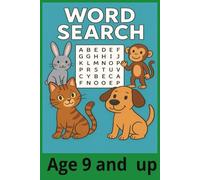 Word Search: Word Search with Easy to read Print about cat, dog, and other animals | 6 x 9 inches,110 pages | Age 9 and up, 50+ Search... Gift, Holidays, and Relaxation