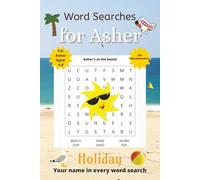 Word Searches for Asher: 50+ puzzles for 4-8 year olds | Improve vocabulary and spelling | Holiday edition | Asher's name on every page | Gift for Asher