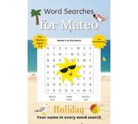 Word Searches for Mateo: 50+ puzzles for 4-8 year olds | Improve vocabulary and spelling | Holiday edition | Mateo's name on every page | Gift for Mateo