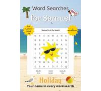 Word Searches for Samuel: 50+ puzzles for 4-8 year olds | Improve vocabulary and spelling | Holiday edition | Samuel's name on every page | Gift for Samuel