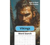 Word Searches with Easy to Read about Vikings, Norse Mythology, Norse Culture and More | 6x9 inches, 110 pages | Puzzles ... Gift for Vacations, Holidays