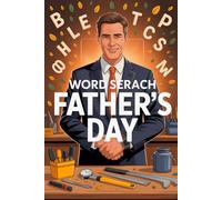 Word Serach Father's Day: Educational Brain Puzzle Activity Book for Adult Readers