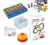 Word Spelling Toy, Alphabet Magnet For Fridge, Classroom Preschool Item | Early Learning Spelling Advantage, Interactive Magnet Letter Set, Fun Educational Play, Great Skill Building For Child
