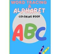 Word Tracing & Alphabet Coloring Book