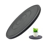 WORDFUN Piatto Piattaforma Rotante, Base per Giradischi, Diametro: 40cm, Rotondo Bonsai Giradischi, Supporto Girevole Manuale di 360 °, per TV Monitor Altoparlanti Ceramica Scultura Arte Artigianale