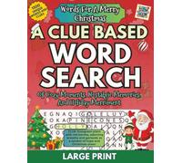 Words for a Merry Christmas: A Clue Based Word Search of Cozy Moments, Nostalgic Memories, and Holiday Merriment
