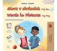 Kidkiddos Books Words in Pictures - My Day (Czech English Bilingual (Tascabile)