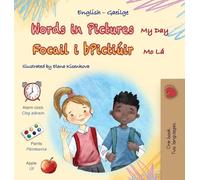 Words in Pictures - My Day (English Irish Bilingual Children's Book)