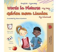 Words in Pictures - My Day (English Welsh Bilingual Children's Book)