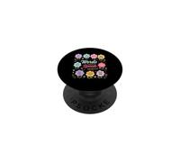 Words Matter Speak Gentilezza Grafica floreale positiva PopSockets PopGrip Adesivo