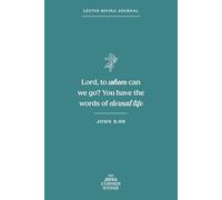 Words of Eternal Life Lectio Divina Journal Featuring John 6:68 Bible Verse: Guided Catholic Notebook for Prayerful Bible Reflection (120 pages, 6x9 inches, Teal Matte Cover)