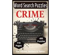 Words of Murder Word Search: True Crime and Mystery Word Search Puzzles | 55 Chilling Cases to Solve Through Hidden Words