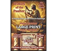 Words of the Psalter: A Psalms Rare Word Search Challenge (Prime Edition)