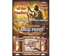 Words of the Psalter: A Psalms Rare Word Search Challenge (Travel Edition)