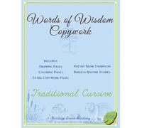 Words of Wisdom Handwriting Copywork: Traditional Cursive