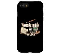 Wordsmith At Work Vintage Writer & Author Pen Book Lover Custodia per iPhone SE (2020) / 7/8