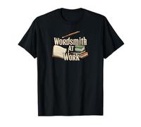 Wordsmith At Work Vintage Writer & Author Pen Book Lover Maglietta
