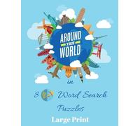 Wordsmith Publishing Around the World In 80 Word Search Puzzles (Tascabile)