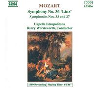 Wordsworth Barry - Sinfonia N.36 K 425 ''Linz'', N.33 K 319,N.27 K 199