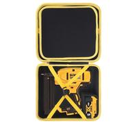 worfty Custodia rigida per DeWalt DCN680B, DCN210B, DCN660B, DCN660D1, DCN662B - Custodia rigida da trasporto per chiodatrici senza fili da 20 V MAX (solo custodia) (giallo)