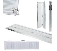 WORHAN RAMPA ANTISDRUCCIOLO CARICO A VALIGIA IN ALLUMINIO max 272 KG PER SEDIA A ROTELLE GRANDE SELEZIONE 153cm 1R5