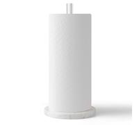 WORHE MarbleBase YGC002 - Porta rotolo di carta igienica, porta rotolo da bagno, verticale, salvaspazio, con base in marmo
