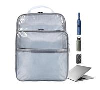 Work Backpack for Women - Ampia capacità anti-static Clear Laptop Bag, Multipurpose Tool Bag for Men, Durable Travel and Gear Organizer | Backpack for Computer, School, College, Palestra, Ufficio