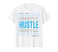 Work Hard Hustle Harder Maglietta