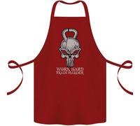 Work Hard Treno più Difficile Allenamento Top Cotone Grembiule 100% Biologico