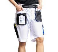 WORK IDEA Pantaloncini da Lavoro da Uomo con Tasche Multiple per i Professionisti, Gli Artigiani e Gli Amanti dell'Outdoor