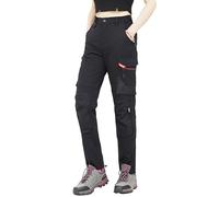 WORK IDEA Pantaloni da Lavoro Slim-Fit Stretch Donna: Aree critiche del Tessuto in Cordura - Eleganza Resistente con Design Femminile per Le Esigenze Professionali più impegnative.