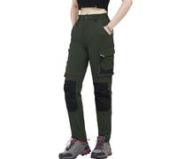 WORK IDEA Pantaloni da Lavoro Slim-Fit Stretch Donna: Aree critiche del Tessuto in Cordura - Eleganza Resistente con Design Femminile per Le Esigenze Professionali più impegnative.