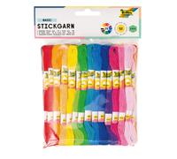 Work in Hand Embroidery Thread KALEIDO 52 skeins à 8 m (26 Colours