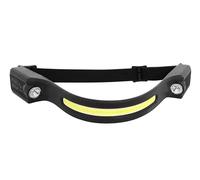 Work it by Millarco® Lampada Frontale LED Ricaricabile 1200 mAh | Sensore di Movimento | Fascia Regolabile | IPX4 Impermeabile