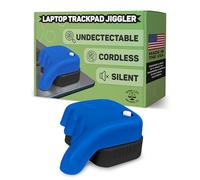 Work-Life Balance - Mouse trackpad jiggler randomizzato - Dispositivo meccanico non rilevabile per laptop, dispositivo cordless, shaker automatico per mantenere lo schermo attivo per WFH, essenziale