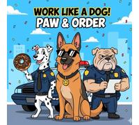 Work Like A Dog! Paw & Order: A Fun and Relaxing Police Dog Coloring Book for Kids, Teens, and Adults Who Love Dogs, Humor, and Heroic K9s