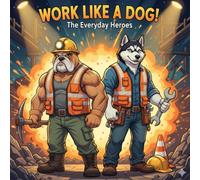 Work Like A Dog! The Everyday Heroes: A Fun and Relaxing Coloring Book Featuring Hardworking Dogs for Adults, Teens, and Kids - Miners, Builders, Movers, Factory Workers & More