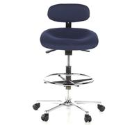 WORK MF - Sedia da banco Blu