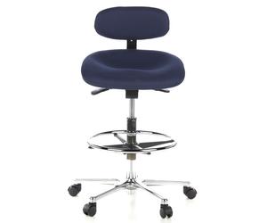 WORK MF - Sedia da banco Blu