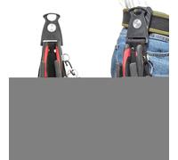 Work Pouch, Carpenter Pocket, 14.17x3.15x2.95 Inches Waterproof,Small Wear-Resistant, Tool Pouch for Men Women Carpentry Electrician Plumbing Gardening Mechanic Hiking Hunting Fishing Home