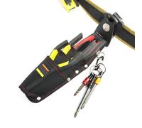 Work Pouch, Carpenter Pocket Bag, 14.17x3.15x2.95 Inches Waterproof Tool Holder, Small Wear Resistant Organizer for Men Women Carpentry Electrician Plumbing Gardening Mechanic Fishing and Home Tasks