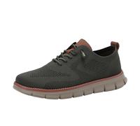 Work Shoes for Men, Lightweight Comfortable Dress Shoes for Office, Travel & Business Casual Settings (Army Green Gray,45)